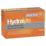 Hydralyte Orange Sachets Value Pack 4.9g x 24