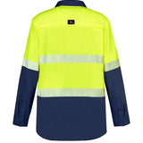 ZW470 Mens Hi Vis Outdoor Segmented Tape Long Sleeve Shirt
