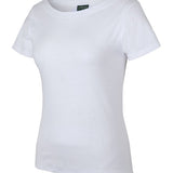 Short Sleeve Boat Neck Tee Ladies JB-1BTS