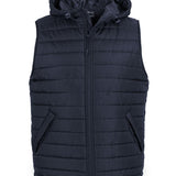 Hooded Puffer Vest Mens JB-3AHV