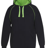 Contrast Fleecy Hoodie Kids JB-3CFHK