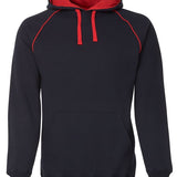 Contrast Fleecy Hoodie Kids JB-3CFHK