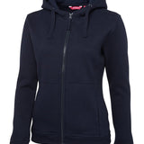 Full Zip Fleece Hoodie Ladies JB-3HJ1