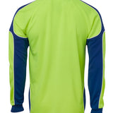 Hi Vis L/S Arm Panel Polo JB-6AP4L