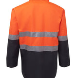 Hi Vis (D+N) Long Line Jacket  JB-6DNLL