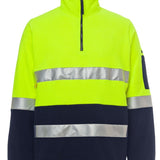 Hi Vis (D+N) 1/2 Zip Polar Fleece JB-6DNPF