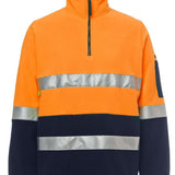 Hi Vis (D+N) 1/2 Zip Polar Fleece JB-6DNPF