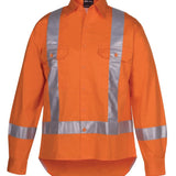 Hi Vis (D+N) L/S 150G TTMC-W Tape Shirt JB-6DTLS