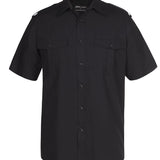 Epaulette Shirt S/S Mens JB-6ESS