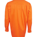 Hi Vis L/S 190g Close Front Shirt JB-6HVCF
