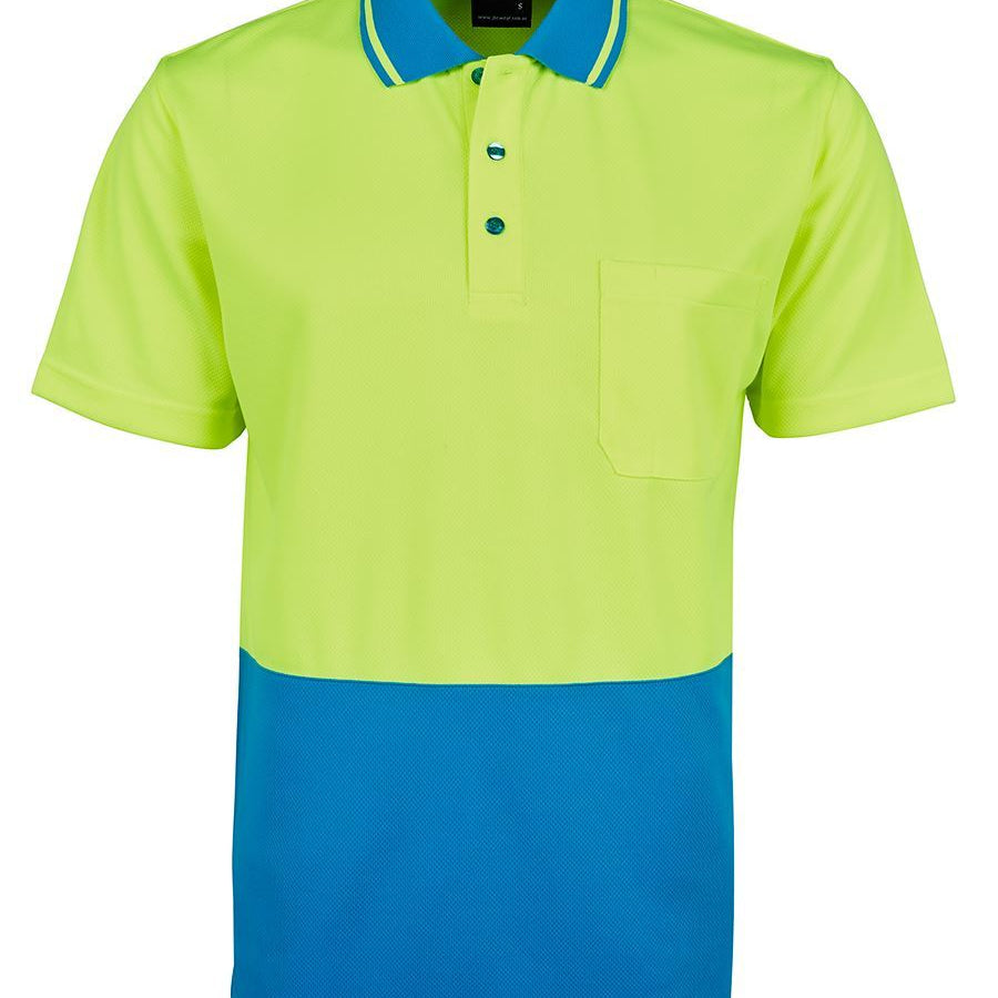 Hi Vis Non Cuff Traditional Polo JB-6HVNC