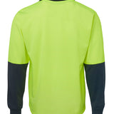 Hi Vis L/S Traditional Polo (6/7XL & 8/9XL) JB-6HVPL