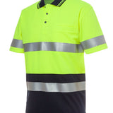 Hi Vis S/S (D+N) Traditional Polo JB-6HVST