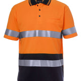 Hi Vis S/S (D+N) Traditional Polo JB-6HVST