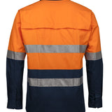 Hi Vis (D+N) Close Front L/S 150g Work Shirt JB-6HWCS
