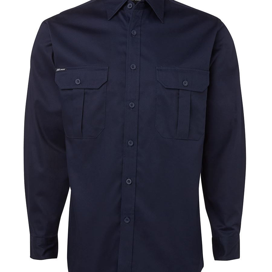 190G Work Shirt Long Sleeve JB-6WLS