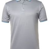Jacquard Contrast Polo JB-7JCP