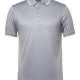 Jacquard Contrast Polo JB-7JCP