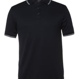 Jacquard Contrast Polo JB-7JCP