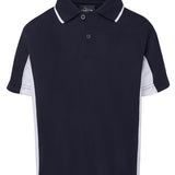 Contrast Poly Polo Kids JB-7PP3