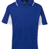 Contrast Poly Polo Kids JB-7PP3