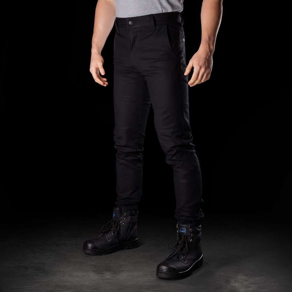 BAD 247™ SLIM FIT CUFFED CHINO WORK PANTS - BAD WORKWEAR