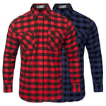 BAD® FLANNELETTE CHECK L/S SHIRT - BAD WORKWEAR