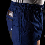 BAD SAVIOUR™ ELASTIC WAIST WORK SHORT SHORTS