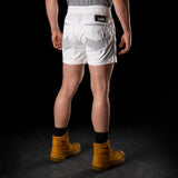 BAD SAVIOUR™ ELASTIC WAIST WORK SHORT SHORTS
