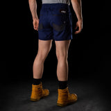 BAD SAVIOUR™ ELASTIC WAIST WORK SHORT SHORTS