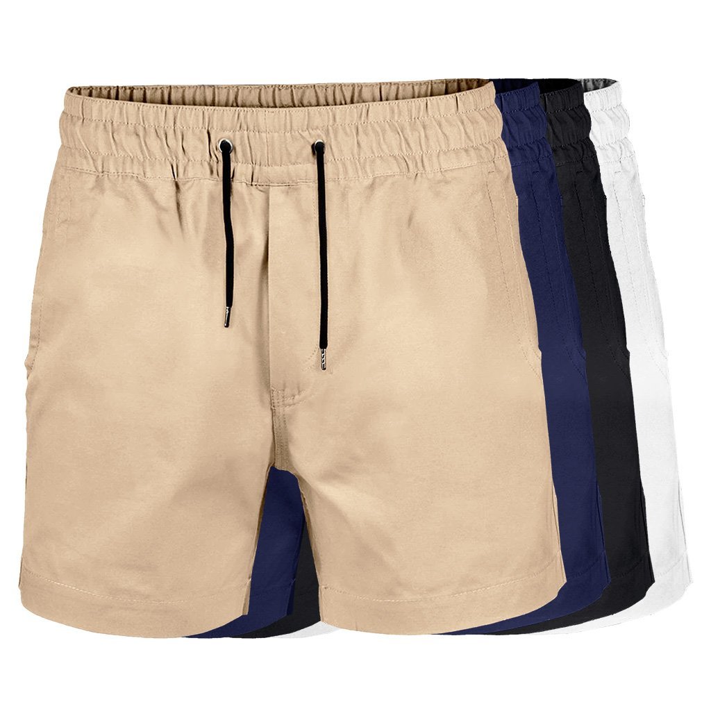 BAD SAVIOUR™ ELASTIC WAIST WORK SHORT SHORTS - BAD WORKWEAR