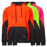BAD WOMENS ESSENTIAL™ HI-VIS FLEECE HOODIE - BAD WORKWEAR
