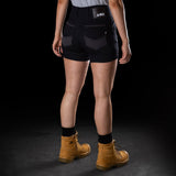 BAD WOMENS FLEX™ HYPERMOVE WORK SHORT SHORTS