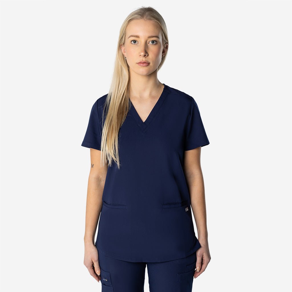 BAD WOMENS REVOLUTIONARY™ SCRUB TOP - BAD WORKWEAR