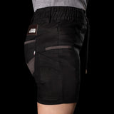 BAD WOMENS SAVIOUR-PRO™ ELASTIC WAIST WORK SHORT SHORTS