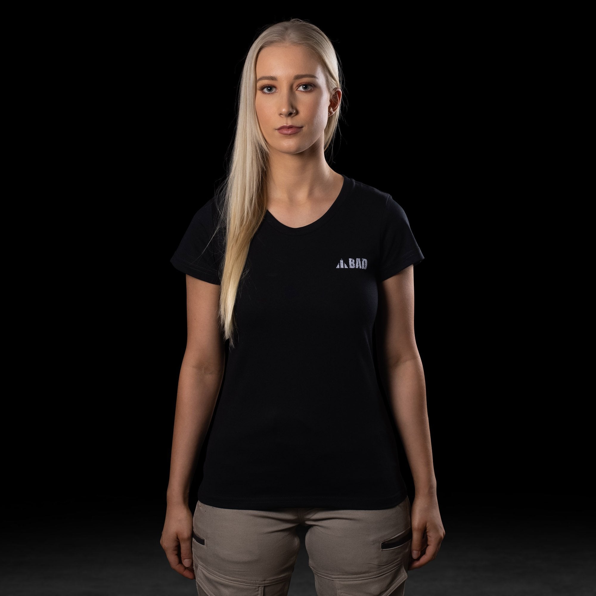 BAD® WOMENS TRADEMARK HI-VIS S/S T-SHIRT - BAD WORKWEAR