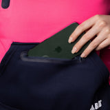 BAD WOMENS WATERPROOF RAIN-DEFEND™ HI-VIS FLEECE HOODIE