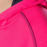 BAD WOMENS WATERPROOF RAIN-DEFEND™ HI-VIS FLEECE HOODIE