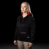 BAD WOMENS WATERPROOF RAIN-DEFEND™ HI-VIS FLEECE HOODIE - BAD WORKWEAR